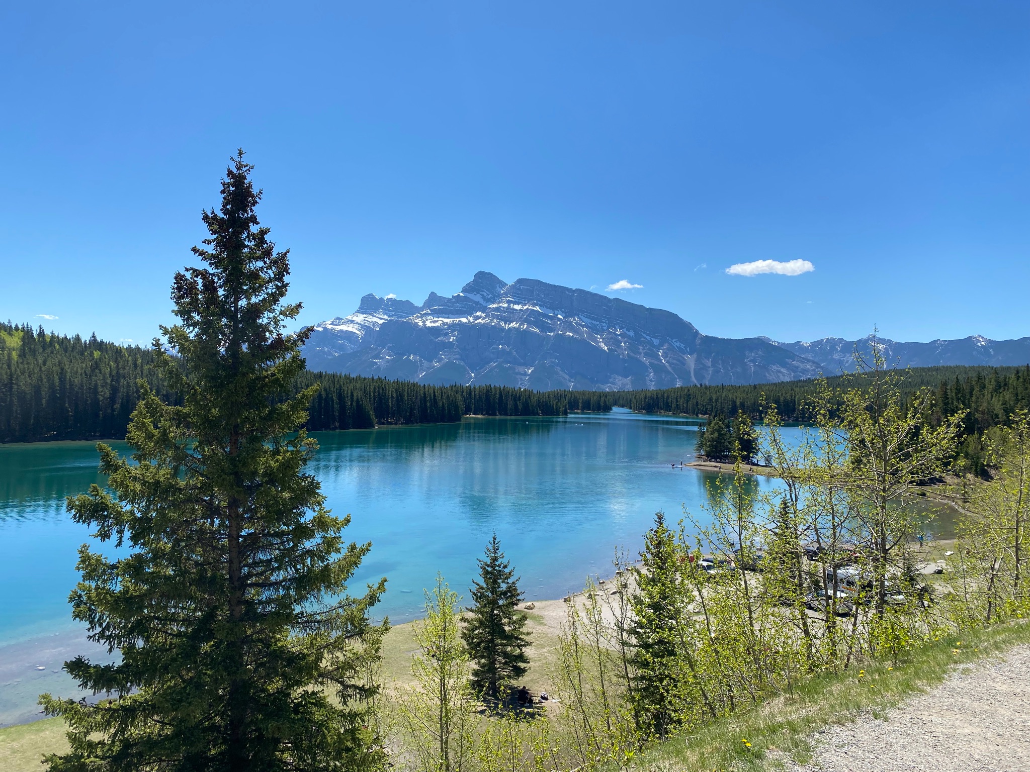 Back to Two Jack Lake