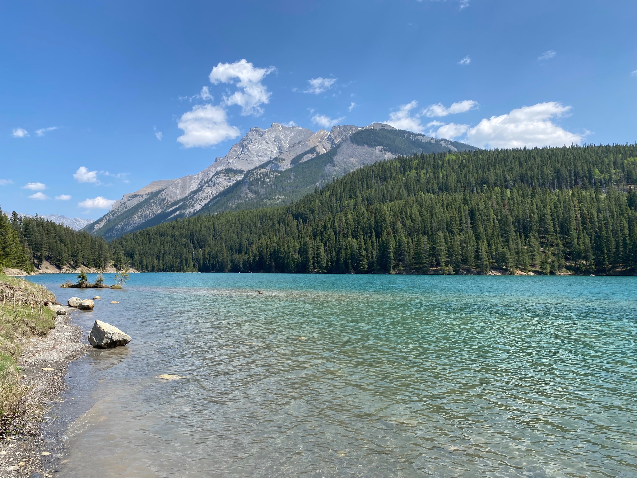 Back to Two Jack Lake